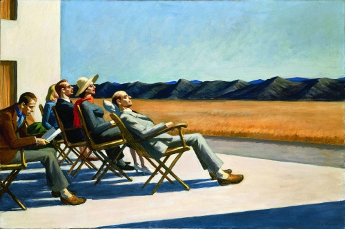 Edward Hopper "People in the sun" - 1940